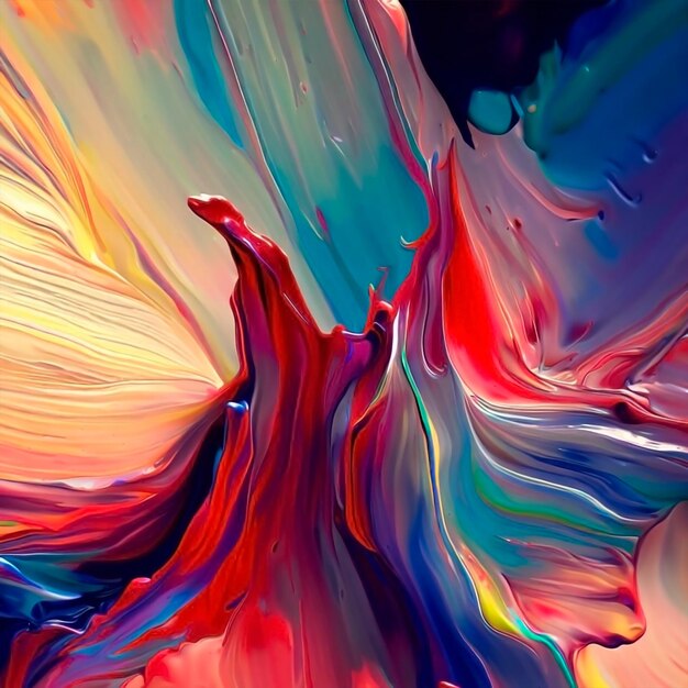 Foto fondo de pintura de colores