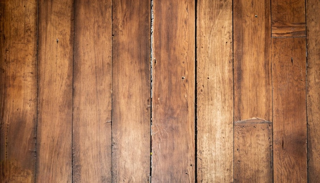 Fondo de piso con textura de madera marrón ai generado