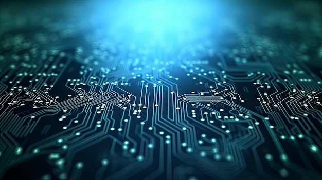 Fondo De Placa De Circuito Tecnología De Datos Informáticos Inteligencia Artificial