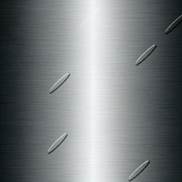 El fondo de la placa de diamante metálico