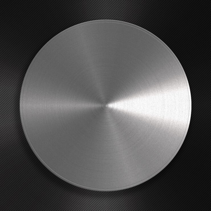 Fondo con placa de metal