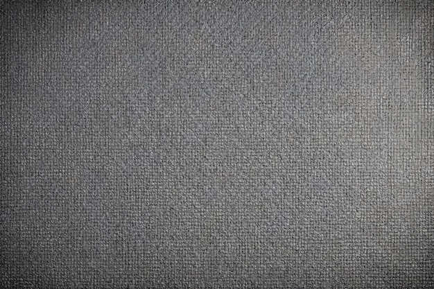 Fondo plano de lona de tela gris