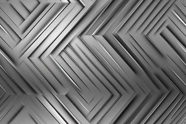 Un fondo plateado abstracto con un patrón diagonal IA generativa