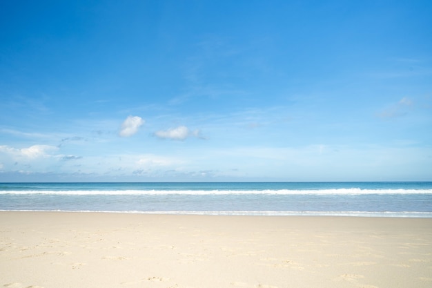 Fondo de playa hermosa en Phuket Tailandia