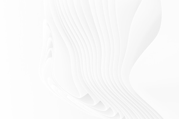 Fondo plegable de papel blanco para diseños minimalistas y elegantes
