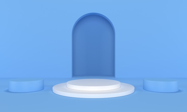 Fondo de podio de producto minimalista moderno Foto premium