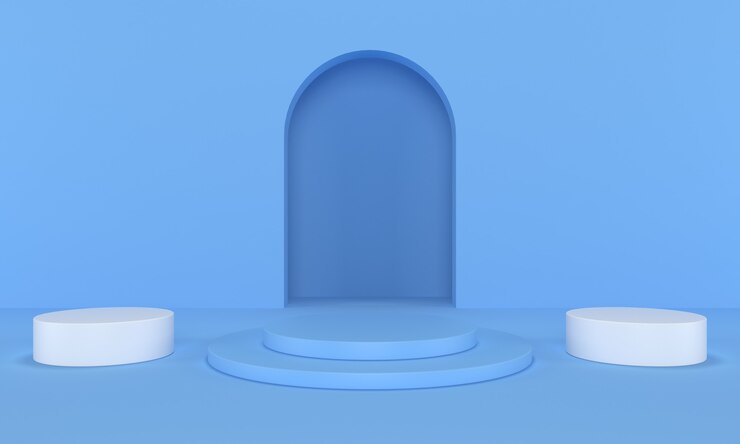 Fondo de podio de producto minimalista moderno Foto premium