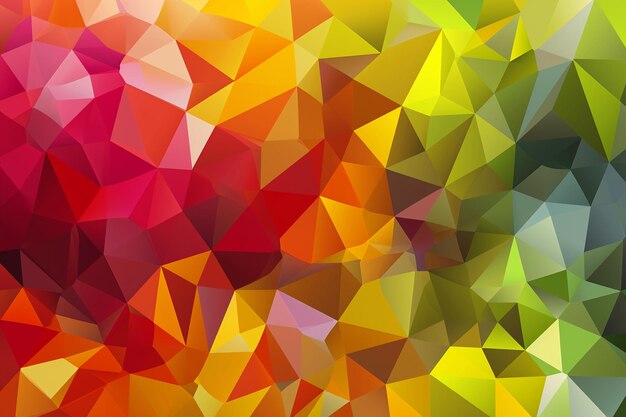 Foto fondo poligonal de colores abstractos