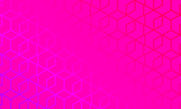 Fondo de polígono degradado rosa claro