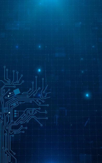 Fondo De Portada De Libro De Tecnología De Futuro Negro Claro 21