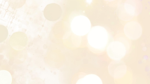 Fondo de presentación transparente de bokeh dorado brillante en png