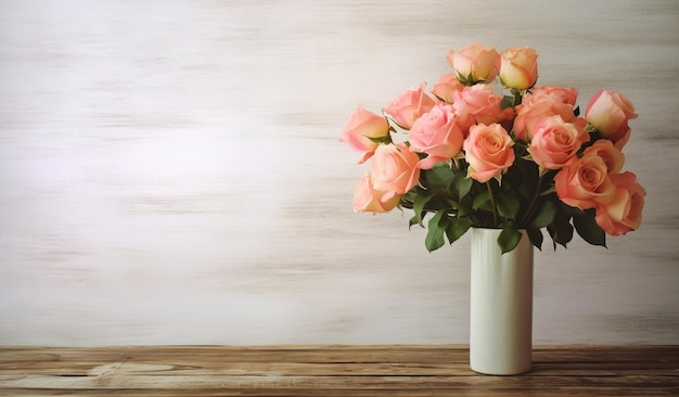 Fondo de primavera flor Fondo de pantalla Ranúnculo persa Manojo de flores de ranúnculo rosa o IA generativa