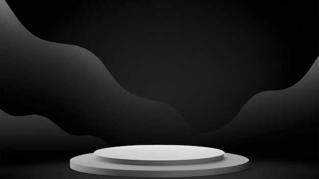 Fondo de producto de renderizado 3D