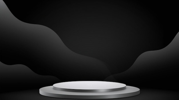 Fondo de producto de renderizado 3D