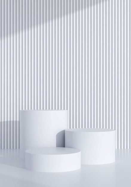 Fondo de producto de renderizado 3D