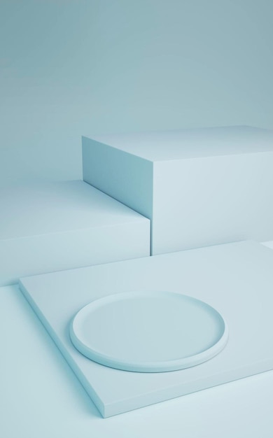 Fondo del producto de representación 3D