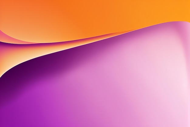 Fondo púrpura anaranjado abstracto para la pared del sitio web elegante del cartel del papel pintado de la plantilla de la bandera IA generativa
