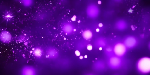 un fondo púrpura con las estrellas en el centro