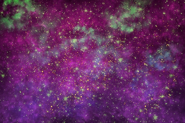 Fondo púrpura de galaxia