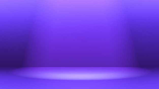 Fondo púrpura violeta para publicidad o texto El fondo es púrpura Fondo púrpura para diseño 3D render