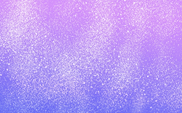 Fondo de purpurina púrpura y azul con una estrella blanca.
