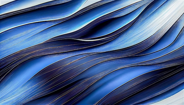 Fondo que fluye azul abstracto