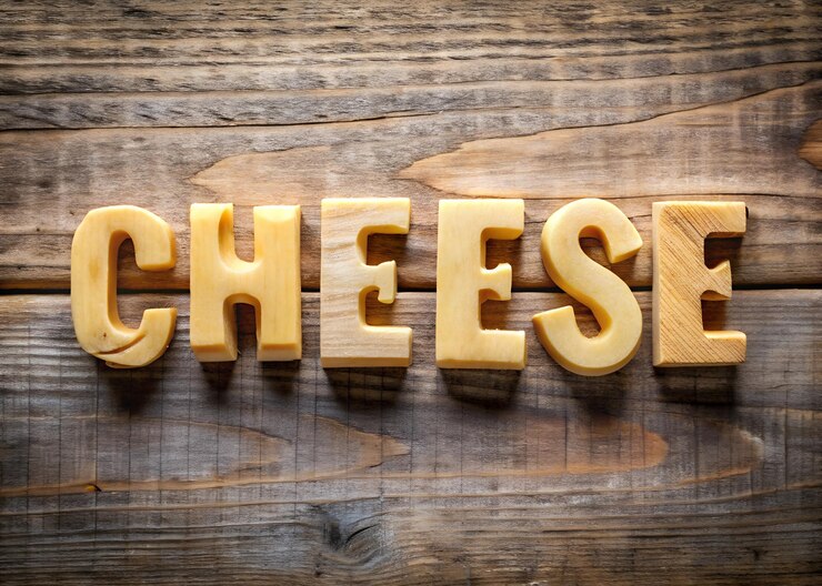 Foto fondo de queso generado por ai