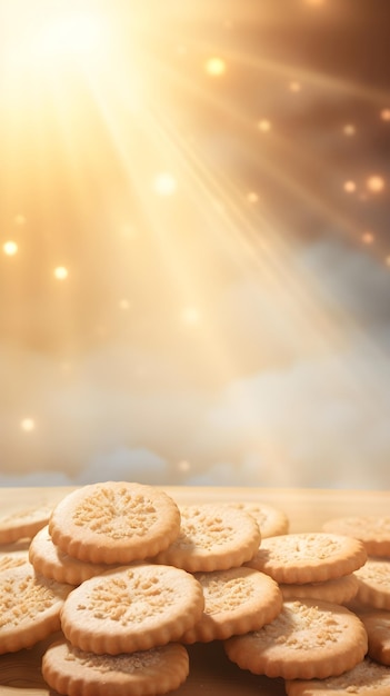 Fondo de rayos de sol galletas cortas arte del marco con espacio para el texto imagen de fondo