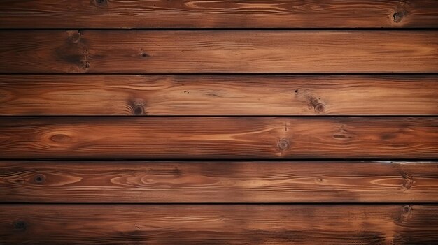 Foto fondo realista de tabla de madera oscura con tonos cálidos
