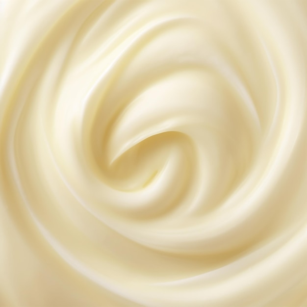 Fondo de remolino de crema suave 3d