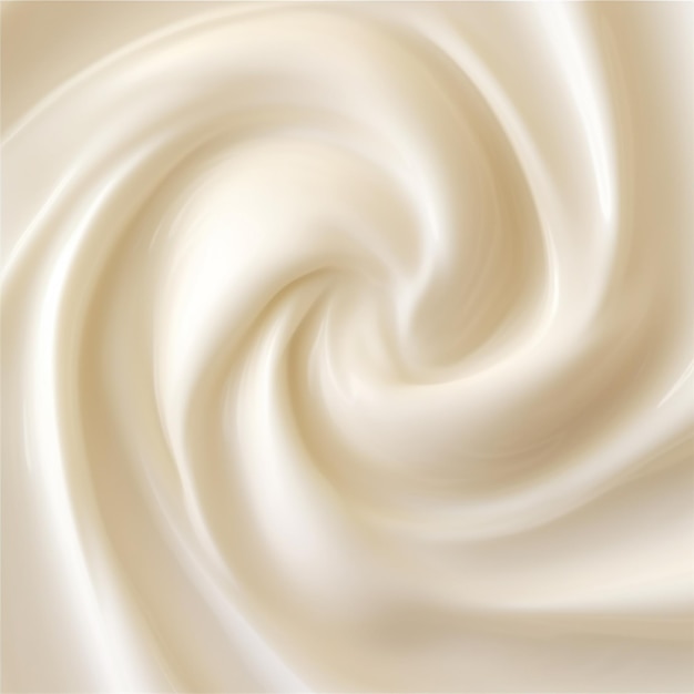 Fondo de remolino de crema con textura de crema abstracta