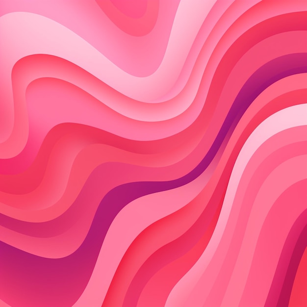 Fondo de remolino rosa de diseño plano