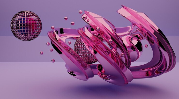 Fondo de renderizado 3d para aplicaciones web y móviles