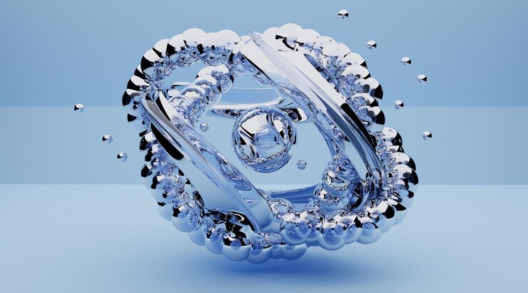Fondo de renderizado 3d para aplicaciones web y móviles