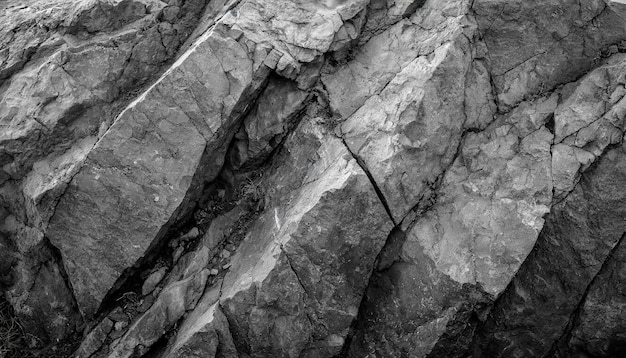 Fondo de roca blanco y negro que simboliza el contraste y la resiliencia Texto de piedra gris oscuro angustiado