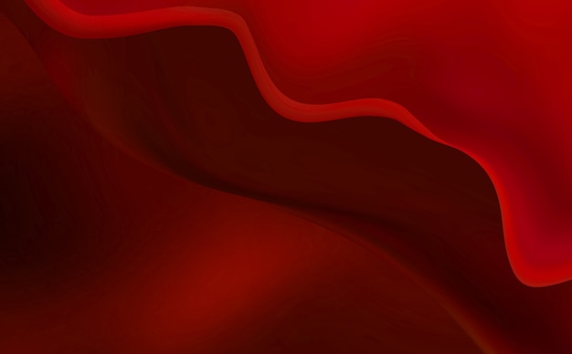 Foto fondo rojo, abstracción con líneas suaves.