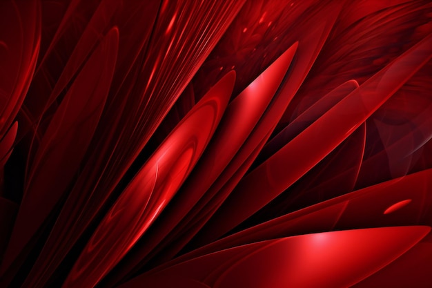 Foto fondo rojo abstracto con algunas líneas suaves