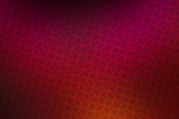 Fondo rojo abstracto con patrón hexagonal y espacio de copia para el texto