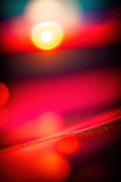 Fondo rojo bokeh