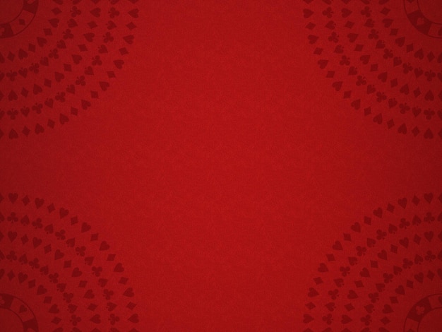 Fondo rojo del casino