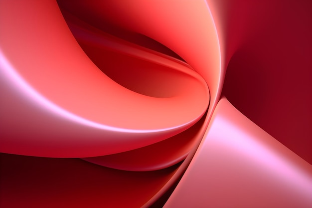 Fondo rojo con una cinta roja