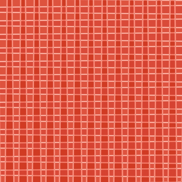 Un fondo rojo con un cuadrado blanco en el medio