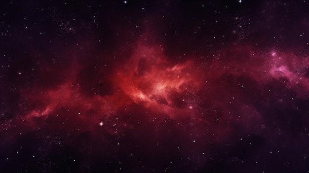 fondo rojo galaxia espacial