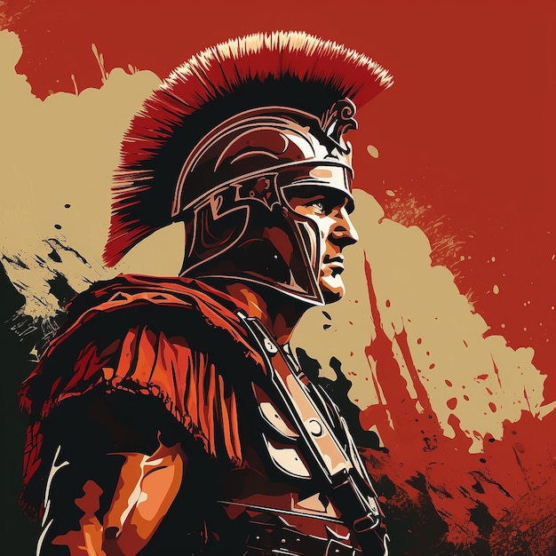 fondo rojo legionario