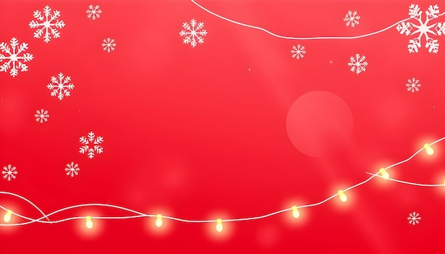 Fondo rojo de Navidad