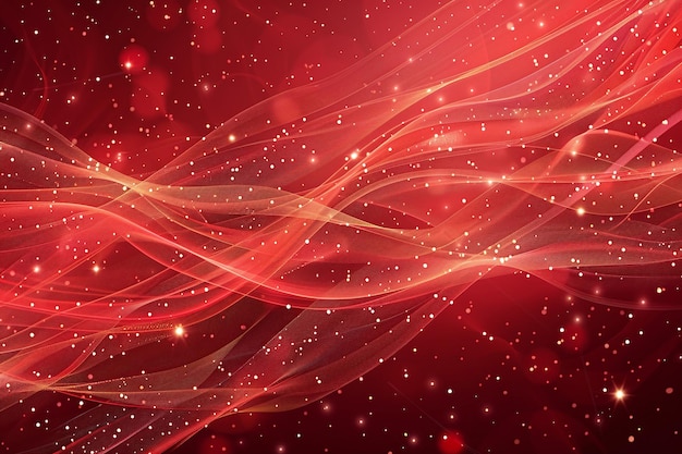 un fondo rojo con las palabras brillan en él