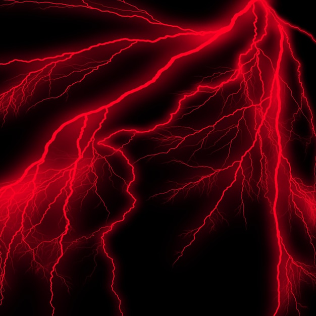 Fondo Rojo Relámpago Negro para ilustraciones de fondo y papeles de pared