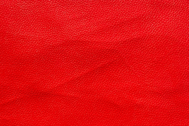 Fondo rojo de textura de cuero