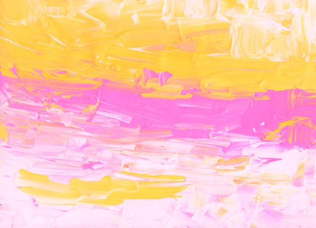 Fondo rosa, amarillo y blanco brillante abstracto