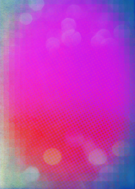 Foto fondo rosa bokeh fondo vertical vacío con espacio de copia